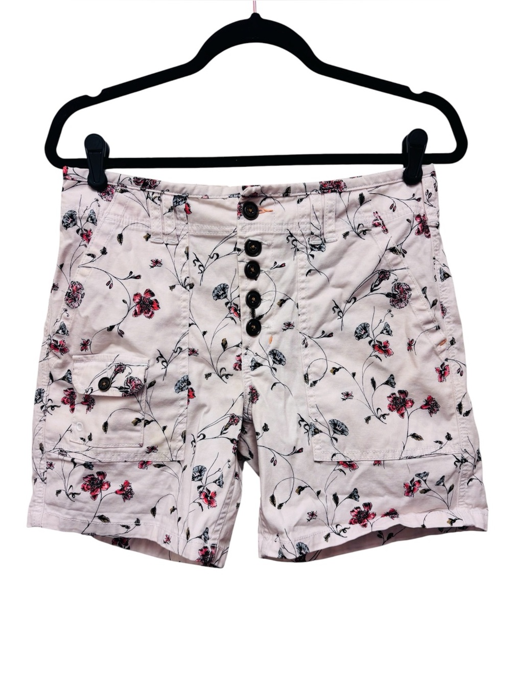 Anthropologie Pilcro Floral The Wanderer Short